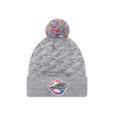 Buffalo Bills Gorra | New Era NFL Crucial Catch Sport Knit Beanie Mexico - Grises